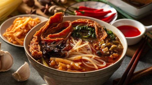 Stinky Rice Noodles